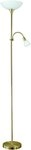 EGLO Stehlampe UP 2 Stehlampe - Stahl - E27,E14 - 1X60W,1X18W - IP20,