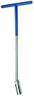 BGS technic Steckschl&uuml;ssel BGS Z&uuml;ndkerzenschl&uuml;ssel mit T-Griff, Kugelgelenk...