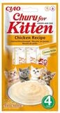 Inaba Cat Churu Kitten Chicken 4 x 14 g, Snack f&uuml;r: Katze