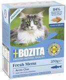 Bozita Sterilised H&auml;ppchen in Sauce mit Saibling 370 g - 6 St&uuml;ck, Nassfutter...