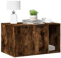 vidaXL Katzentoilette, Katzenklo R&auml;uchereiche 80x50x45 cm Holzwerkstoff