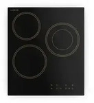 Klarstein Elektro-Kochfeld Victoria, Elektrische Kochfelder 3 Kochzonen 5000 W Touch