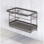 Metaltex Zubeh&ouml;raufbewahrungsst&auml;nder Tokyo Lava U-Fix, Sp&uuml;lbecken-Organizer