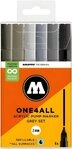 MOLOTOW Malstift Acrylmarker One4All 127HS Grey Set