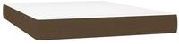 Boxspringmatratze Taschenfederkernmatratze Mittel Dunkelbraun 140x200x20 cm...