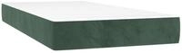 Boxspringmatratze Taschenfederkernmatratze Mittel Dunkelgr&uuml;n 120x190x20 cm...