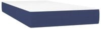 Boxspringmatratze Taschenfederkernmatratze f&uuml;r Kinder Mittel Blau 80x160 cm...
