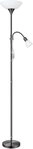 EGLO Stehlampe UP 2 Stehlampe - Stahl - E27,E14 - 1X60W,1X18W - IP20,