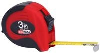 KS Tools Rollbandma&szlig;, Bandma&szlig; mit Feststeller, schwarz-rot, 3