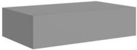 vidaXL Wandregal 40 x 235 x 10 cm Schweberegal Schwebendes Regal Wandregal mit