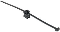 HellermannTyton Kabelbinder HellermannTyton 156-01153 T50ROSEC4B-PA66W-BK (100)