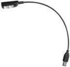 Adam Hall Klemmleuchte, SLED1 USB PRO mit 2 LEDs Schwanenhalsleuchte -