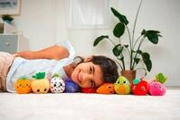 SIMBA Pl&uuml;schfigur Pl&uuml;sch Stofftier Squeezlings Pl&uuml;schfiguren zum Sammeln 8cm