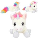Ylvi and the Minimoomis Pl&uuml;schfigur DEPESCHE Ylvi Pl&uuml;sch Einhorn liegend 30cm