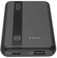 Cellularline Power Bank 5000 Black (60932) Solar Powerbank