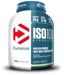 Dymatize Whey Protein Pulver Shake Eiwei&szlig; ISO 100 Gourmet Vanilla 2264 g...