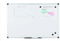 bi-office Magnettafel Bi-Office Wei&szlig;wandtafel "Maya", 900 x 600 mm, lackiert