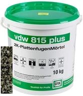 GftK Fugenm&ouml;rtel VDW 815 plus 2K-Fugenm&ouml;rtel Basalt, 10 kg