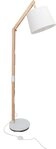 Brilliant Stehlampe Carlyn, Lampe Carlyn Standleuchte 1flg holz hell/wei&szlig; 1x...