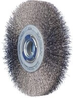 Pferd Schleifaufsatz POS Rundb&uuml;rste breit ungezopft RBU &Oslash; 200 x 25 mm