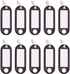 WEDO Geldkassette Schl&uuml;sselanh&auml;nger mit Ring 18mm schwarz VE=10 St&uuml;ck