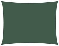 vidaXL Sonnensegel Sonnensegel Oxford-Gewebe Rechteckig 2,5x3,5 m Dunkelgr&uuml;n,
