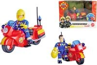 SIMBA Spielzeug-Motorrad Feuerwehrmann Sam Feuerwehr Motorrad, mit beweglicher...
