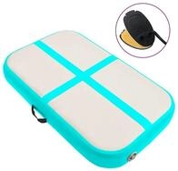 vidaXL Gymnastikmatte Aufblasbare Gymnastikmatte mit Pumpe 60x100x10 cm PVC...