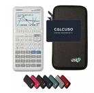 CASIO Taschenrechner Casio fx-9860GIII inkl. WYNGS Schutztasche Dunkelgrau
