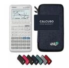 CASIO Taschenrechner Casio fx-9860GIII inkl. WYNGS Schutztasche Blau