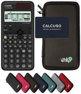 CASIO Taschenrechner fx-991DE CW ClassWiz inkl. WYNGS Schutztasche Schwarz