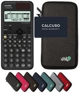 CASIO Taschenrechner fx-991DE CW ClassWiz inkl. WYNGS Schutztasche Dunkelgrau