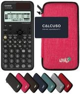 CASIO Taschenrechner fx-991DE CW ClassWiz inkl. WYNGS Schutztasche Pink