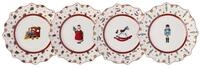 Villeroy & Boch Geschirr-Set Toy's Delight Jubil&auml;ums-Teller Set 4tlg, Premium