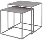 blomus Beistelltisch -FERA- 2er Set quadratische Tische: Minimalistisch, Robust...