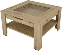 byLIVING Couchtisch RALPH, Artisan Eiche, Old Wood oder wei&szlig;, 1 Schubkasten,