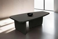 byLIVING Couchtisch Bolt (1-St), Freiform Tisch in Akazie Massivholz schwarz