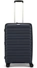 D&N Koffer Travel Line 4700+ - 4-Rollen-Trolley M 68 cm erw. (navy), 4 Rollen Rollen
