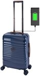 Travelhouse Handgep&auml;ck-Trolley Capri, 4 Rollen, mit USB + USB C, Rollenbremse &