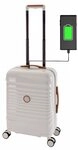 Travelhouse Handgep&auml;ck-Trolley Capri, 4 Rollen, mit USB + USB C, Rollenbremse &