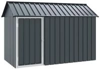 vidaXL Vogelk&auml;fig, Vogelk&auml;fig Anthrazit 215 x 112 x 141 cm Verzinkter Stahl
