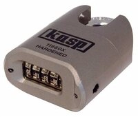 Kasp Vorh&auml;ngeschloss Hochsicherheitsschloss, 60 mm, mit B&uuml;gelschutz K11960XD
