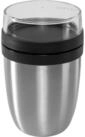 Mepal Thermobeh&auml;lter Mepal Thermo-Lunchpot Ellipse Edelstahl Nordic Black