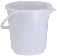 h&uuml;nersdorff Aufbewahrungsbox h&uuml;nersdorff Eimer 10,5 l HD-Polyethylen natur -...