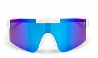 CHPO Fahrradbrille Radsportbrille Luca Sportbrillen wei&szlig;