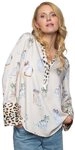 Emily Van Den Bergh Schlupfbluse Damenbluse 8710-621 36