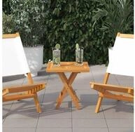 vidaXL Tischplatte vidaXL Tischplatte Quadratisch 50x50x2,5 cm Massivholz Teak