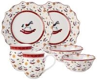 Villeroy & Boch Fr&uuml;hst&uuml;cks-Geschirrset Toy's Delight Fr&uuml;hst&uuml;cks-Set f&uuml;r 2