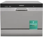 Heinrich&acute;s Tischgeschirrsp&uuml;ler HTG 8840 Silber, 6,5L Wasserverbrauch, mit