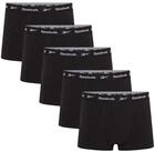 Reebok Trunk BOYES (5er Pack) basic, bequem, atmungsaktiv, mit Logo, breiter Bund,